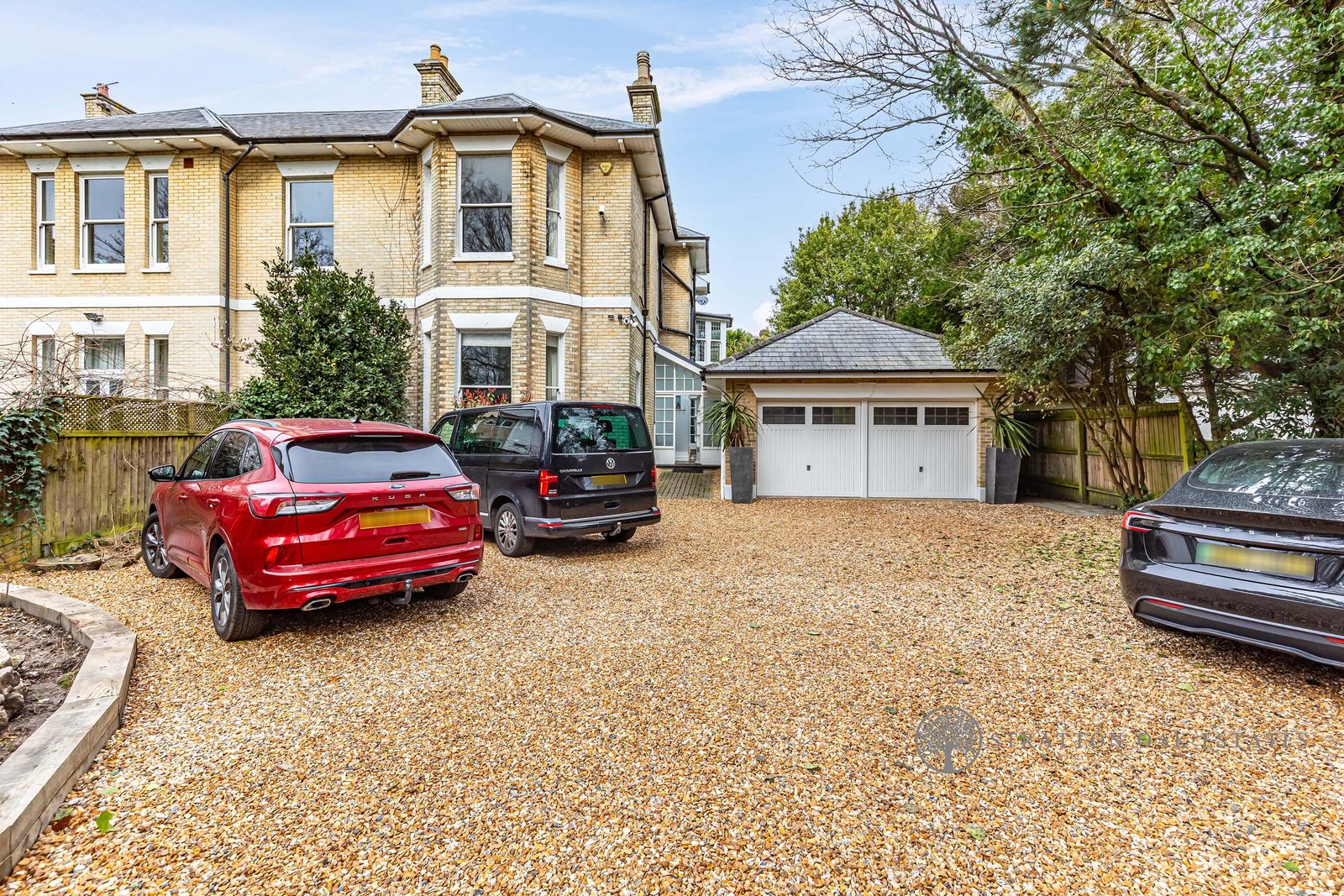 Driveway and parking